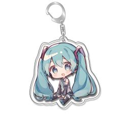 Hatsune Miku keychain 