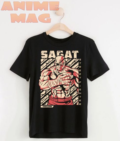 Тениска Sagat  Street Fighter