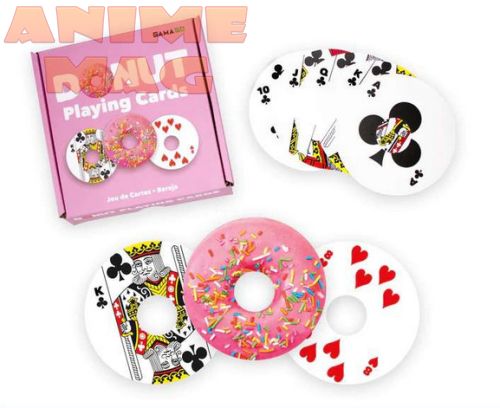 Donut Shaped deck playing cards
