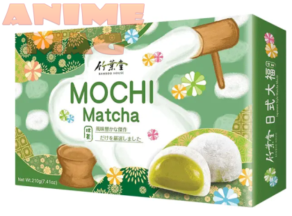 Японски сладки мочи Matcha Green Tea Mochi - 210g