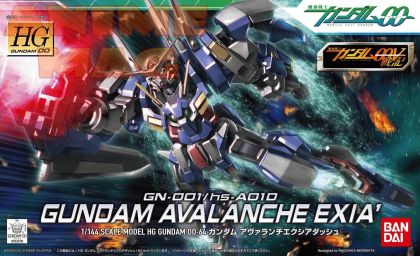 Gundam 1/144 HG 00 #64 GN-001/hs-A01D Avalanche Exia Dash Model Kit 