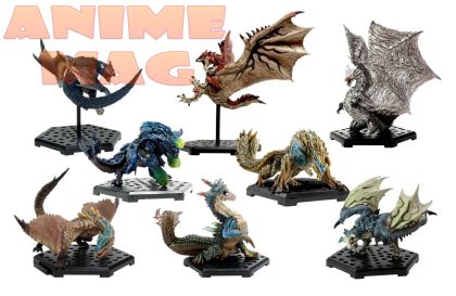 Capcom Figure Builder Monster Hunter 20th smp best1 (Set of 8)