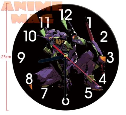 Evangelion Anime wall clock