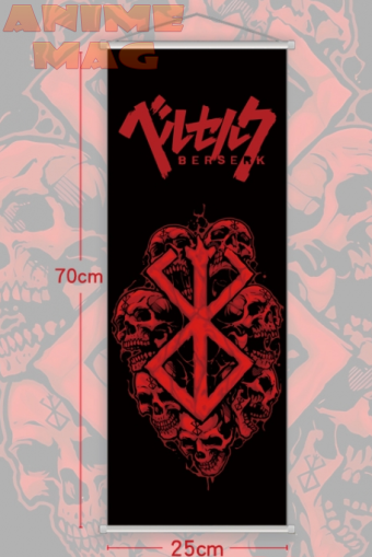 Berserk Wallscroll