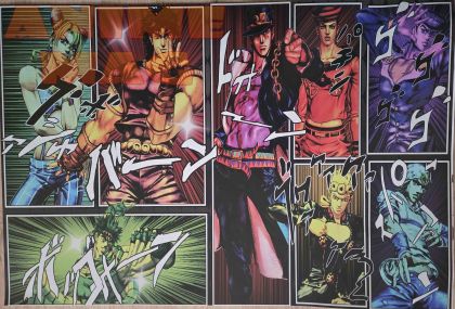Плакати JoJo's  Bizarre Adventure