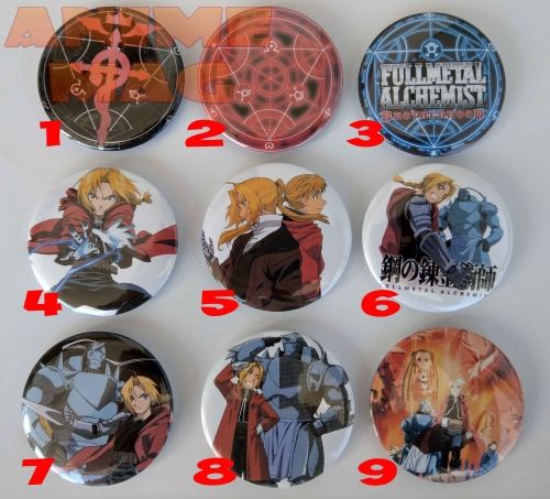 Buttons Fullmetal Alchemist