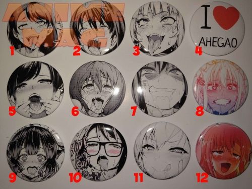 Buttons Ahegao
