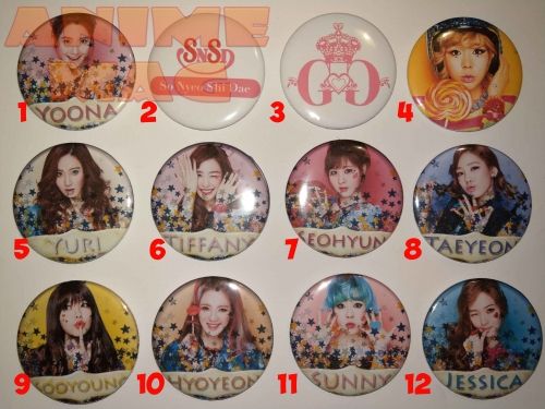 Girls' Generation Buttons 