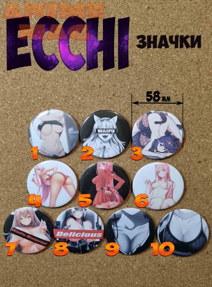 ЕCCHI 18+ buttons
