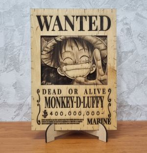 Декорация Monkey D. Luffy Wanted One Piece
