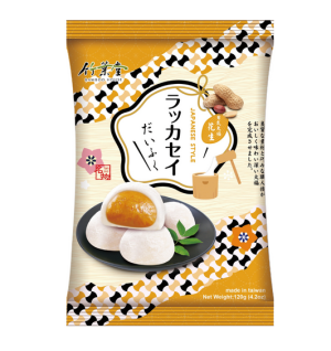 Японски сладки мочи Japanese Style Peanut Mochi - 120g