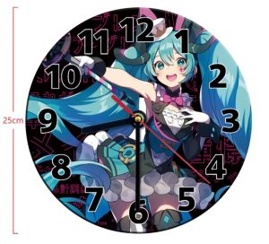 Hatsune Miku Anime wall clock