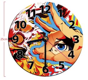 Chainsaw man Anime wall clock