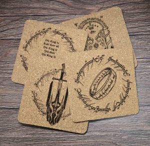 Комплект подложки за чаши Lord of the Rings