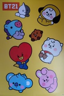BT21 posters