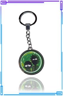 Rick and Morty keychain 